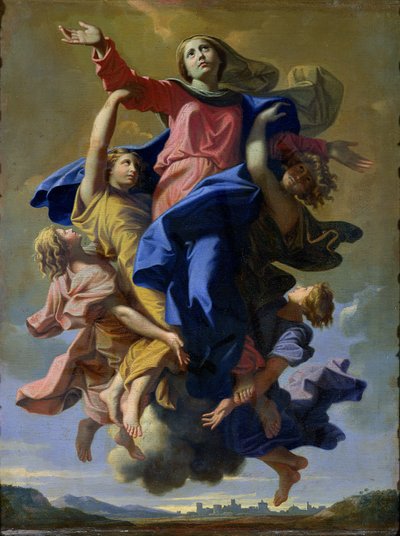 The Assumption of the Virgin by Nicolas Poussin